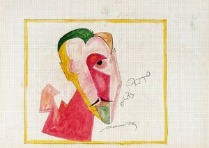 NERINO NANNETTI (NERI) - Lotto composto di 31 ritratti di personalit� futuriste.