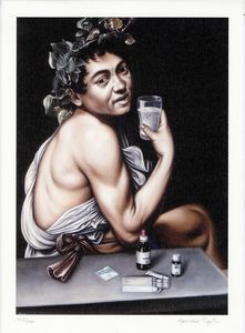 MAURIZIO RAPITI - Bacchino ipocondriaco.