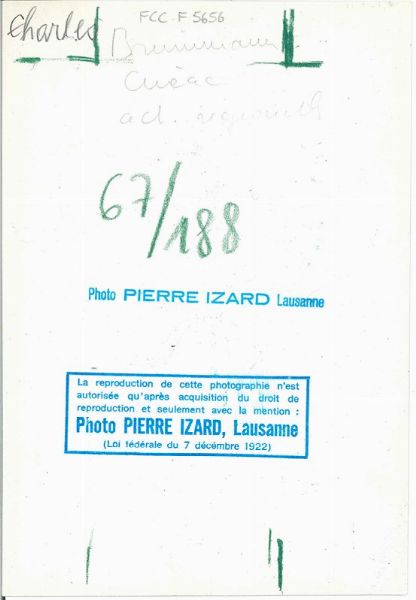 Izard Pierre : Pierre Izard  - Asta Fotografia - Associazione Nazionale - Case d'Asta italiane