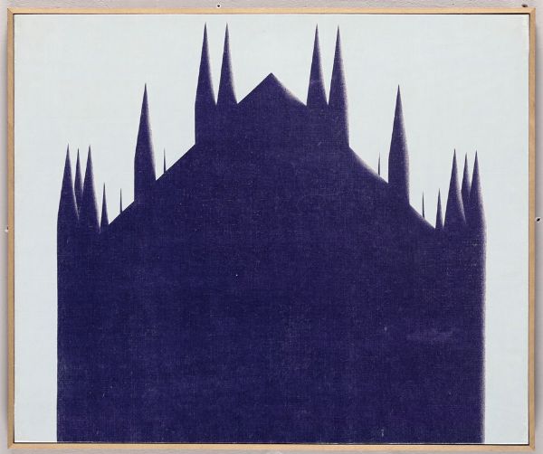 Salvatori Giuseppe : Senza titolo, 1985  - Asta Arte Moderna, Contemporanea e Fumetti - Associazione Nazionale - Case d'Asta italiane