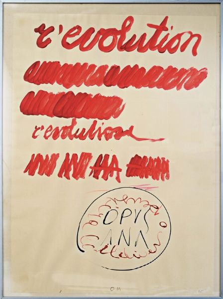 Oberto Martino : revolution, 1975  - Asta Arte Moderna, Contemporanea e Fumetti - Associazione Nazionale - Case d'Asta italiane