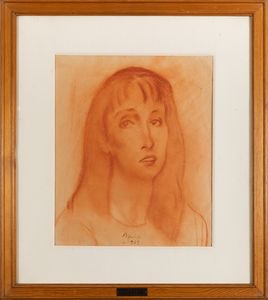Carena Felice : La figlia dell'artista, 1949  - Asta Arte Moderna, Contemporanea e Fumetti - Associazione Nazionale - Case d'Asta italiane