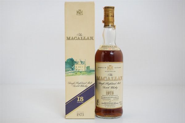 Macallan 1973  - Asta VINI PREGIATI E DISTILLATI DA COLLEZIONE - Associazione Nazionale - Case d'Asta italiane