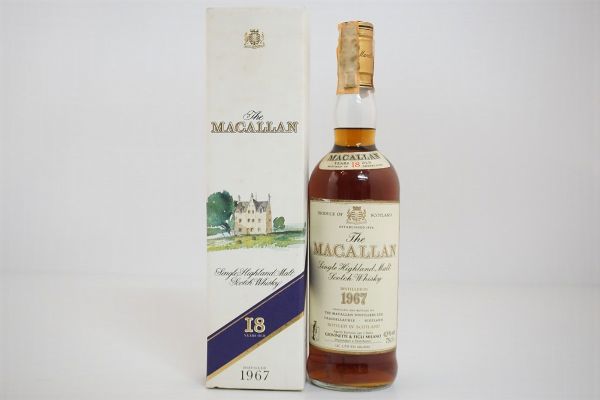 Macallan 1967  - Asta VINI PREGIATI E DISTILLATI DA COLLEZIONE - Associazione Nazionale - Case d'Asta italiane