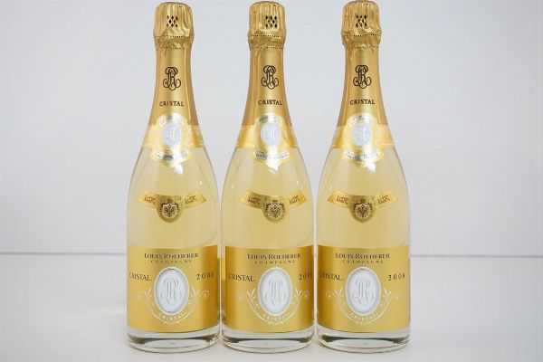 Cristal 2008  - Asta VINI PREGIATI E DISTILLATI DA COLLEZIONE - Associazione Nazionale - Case d'Asta italiane