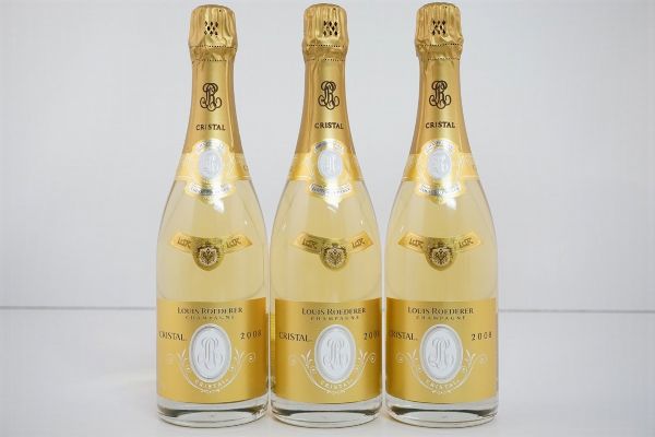 Cristal 2008  - Asta VINI PREGIATI E DISTILLATI DA COLLEZIONE - Associazione Nazionale - Case d'Asta italiane