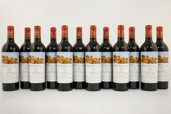 Château Mouton Rothschild 2004  - Asta VINI PREGIATI E DISTILLATI DA COLLEZIONE - Associazione Nazionale - Case d'Asta italiane