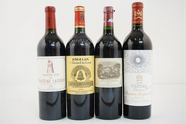 Selezione Bordeaux 2002  - Asta VINI PREGIATI E DISTILLATI DA COLLEZIONE - Associazione Nazionale - Case d'Asta italiane