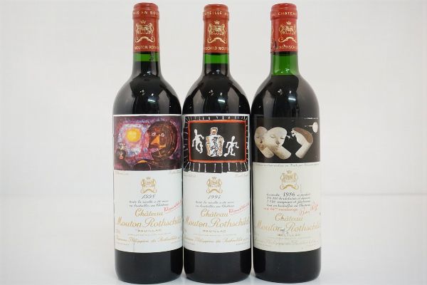 Château Mouton Rothschild  - Asta VINI PREGIATI E DISTILLATI DA COLLEZIONE - Associazione Nazionale - Case d'Asta italiane