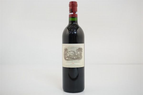 Château Lafite Rothschild 1998  - Asta VINI PREGIATI E DISTILLATI DA COLLEZIONE - Associazione Nazionale - Case d'Asta italiane