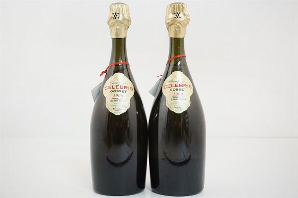 Celebris Gosset 1998  - Asta VINI PREGIATI E DISTILLATI DA COLLEZIONE - Associazione Nazionale - Case d'Asta italiane