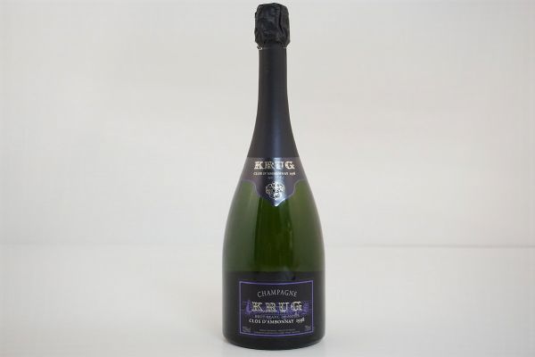 Krug Clos d’Ambonnay 1998  - Asta VINI PREGIATI E DISTILLATI DA COLLEZIONE - Associazione Nazionale - Case d'Asta italiane