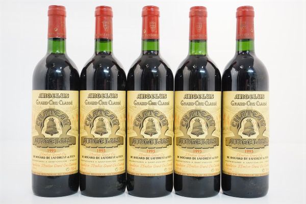 Château Angelus 1995  - Asta VINI PREGIATI E DISTILLATI DA COLLEZIONE - Associazione Nazionale - Case d'Asta italiane