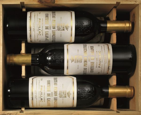 Château Pichon Longueville Comtesse de Lalande 1995  - Asta VINI PREGIATI E DISTILLATI DA COLLEZIONE - Associazione Nazionale - Case d'Asta italiane