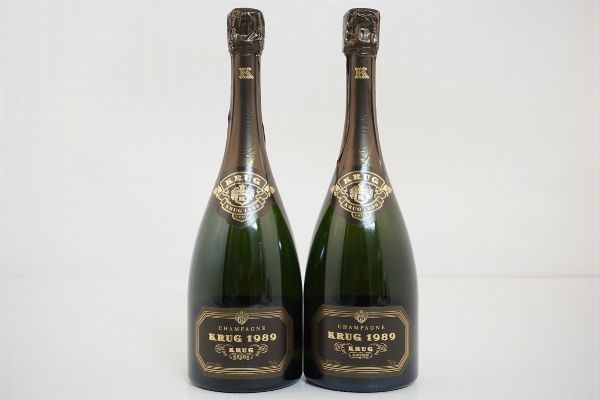 Krug 1989  - Asta VINI PREGIATI E DISTILLATI DA COLLEZIONE - Associazione Nazionale - Case d'Asta italiane