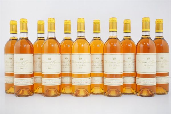 Château d’Yquem 1989  - Asta VINI PREGIATI E DISTILLATI DA COLLEZIONE - Associazione Nazionale - Case d'Asta italiane