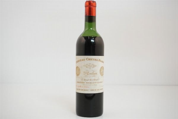 Château Cheval Blanc 1964  - Asta VINI PREGIATI E DISTILLATI DA COLLEZIONE - Associazione Nazionale - Case d'Asta italiane