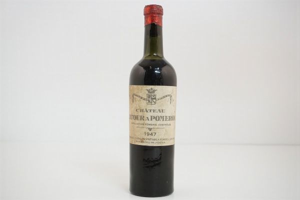 Château Latour a Pomerol 1947  - Asta VINI PREGIATI E DISTILLATI DA COLLEZIONE - Associazione Nazionale - Case d'Asta italiane