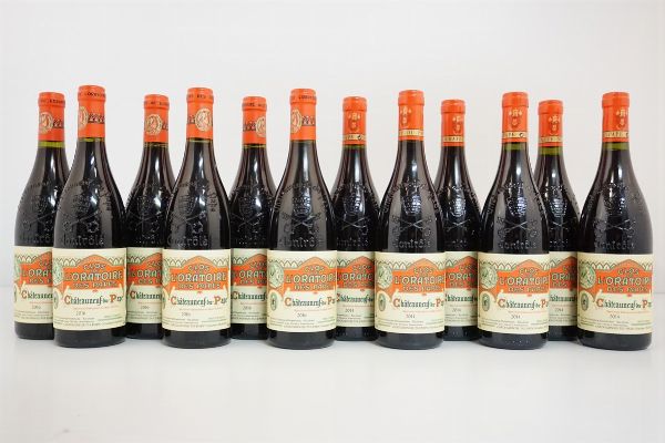 Clos de l'Oratoire des Papes Châteauneuf-du-Pape  - Asta VINI PREGIATI E DISTILLATI DA COLLEZIONE - Associazione Nazionale - Case d'Asta italiane