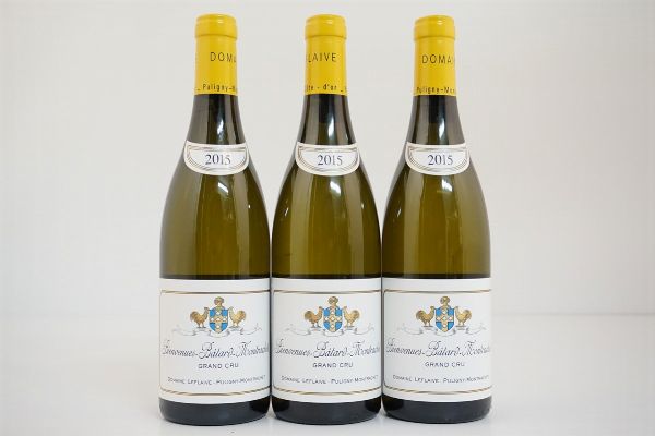 Bienvenues-Bâtard-Montrachet Domaine Leflaive 2015  - Asta VINI PREGIATI E DISTILLATI DA COLLEZIONE - Associazione Nazionale - Case d'Asta italiane