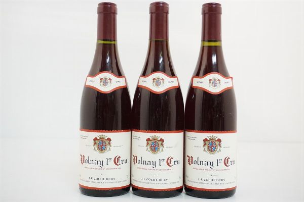 Volnay Premier Cru Domaine J.-F. Coche Dury 2007  - Asta VINI PREGIATI E DISTILLATI DA COLLEZIONE - Associazione Nazionale - Case d'Asta italiane