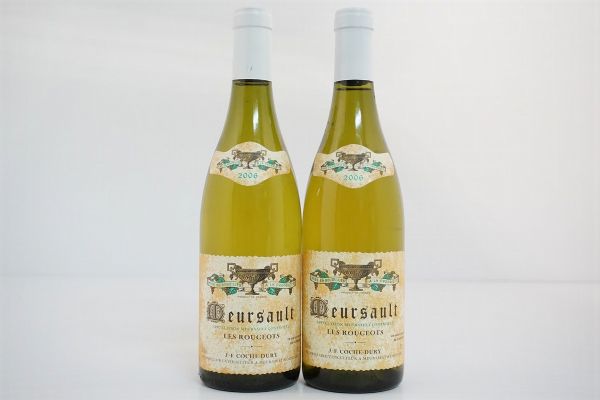 Meursault Les Rougeots Domaine J.-F. Coche Dury 2006  - Asta VINI PREGIATI E DISTILLATI DA COLLEZIONE - Associazione Nazionale - Case d'Asta italiane