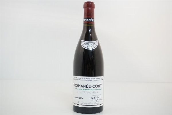 Romanée Conti Domaine de la Romanée Conti 2004  - Asta VINI PREGIATI E DISTILLATI DA COLLEZIONE - Associazione Nazionale - Case d'Asta italiane