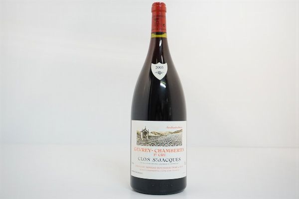 Gevrey-Chambertin Clos Saint Jacques Domaine Armand Rousseau 2003  - Asta VINI PREGIATI E DISTILLATI DA COLLEZIONE - Associazione Nazionale - Case d'Asta italiane