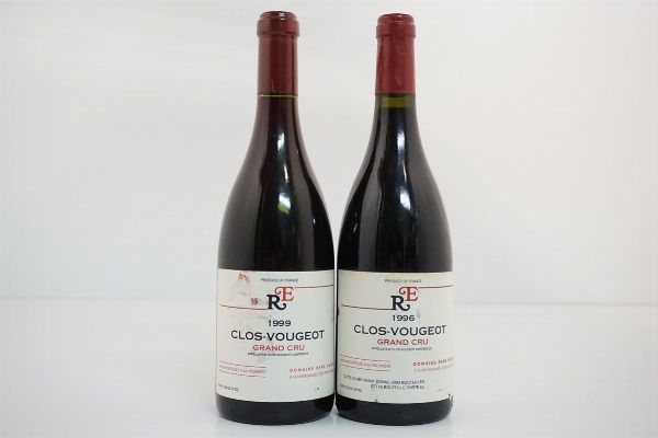 Clos Vougeot Domaine Réne Engel  - Asta VINI PREGIATI E DISTILLATI DA COLLEZIONE - Associazione Nazionale - Case d'Asta italiane