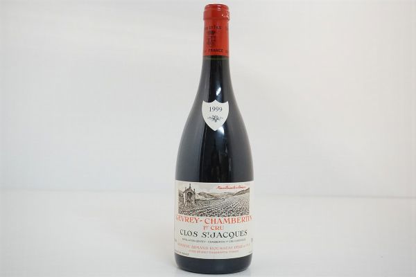 Gevrey-Chambertin Clos Saint Jacques Domaine Armand Rousseau 1999  - Asta VINI PREGIATI E DISTILLATI DA COLLEZIONE - Associazione Nazionale - Case d'Asta italiane