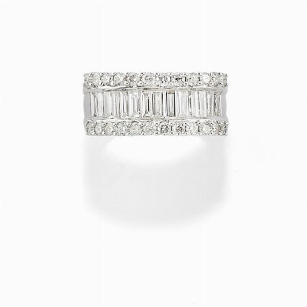 Anello in oro bianco 18K  - Asta Jewelry Week / Gioielli, Orologi, Argenti e Monete - Associazione Nazionale - Case d'Asta italiane