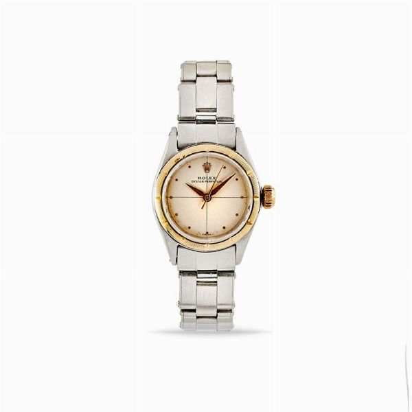 ROLEX : Orologio da donna Oyster Perpetual  - Asta Jewelry Week / Gioielli, Orologi, Argenti e Monete - Associazione Nazionale - Case d'Asta italiane