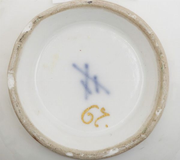 Tazza con piattino Meissen, 1745 circa  - Asta Maioliche e Porcellane - Associazione Nazionale - Case d'Asta italiane