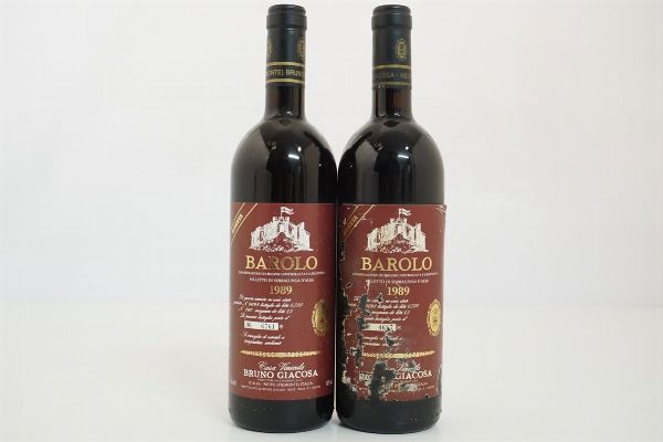 Barolo Falletto Riserva Etichetta Rossa Bruno Giacosa 1989  - Asta Vini Pregiati e Distillati da Collezione - Associazione Nazionale - Case d'Asta italiane