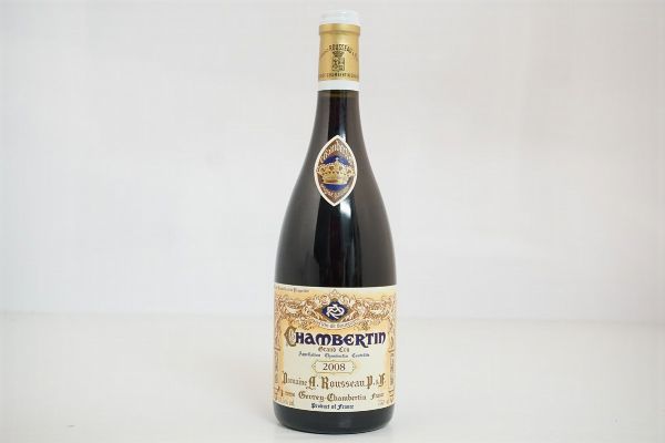 Chambertin Domaine Armand Rousseau 2008  - Asta Vini Pregiati e Distillati da Collezione - Associazione Nazionale - Case d'Asta italiane