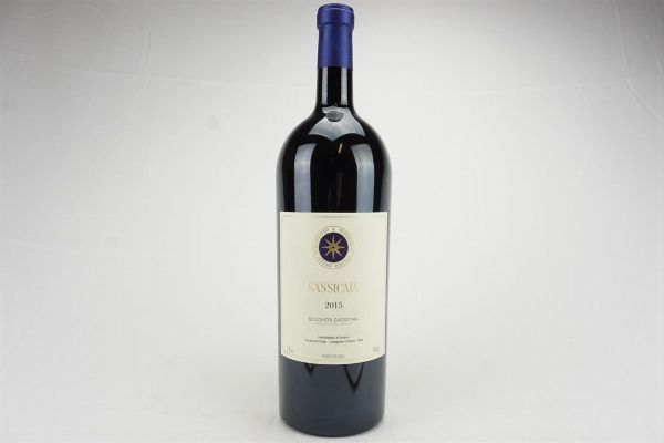 Sassicaia Tenuta San Guido 2015  - Asta Il Fascino e l'Eleganza - Un percorso tra i migliori Vini italiani e francesi - Associazione Nazionale - Case d'Asta italiane