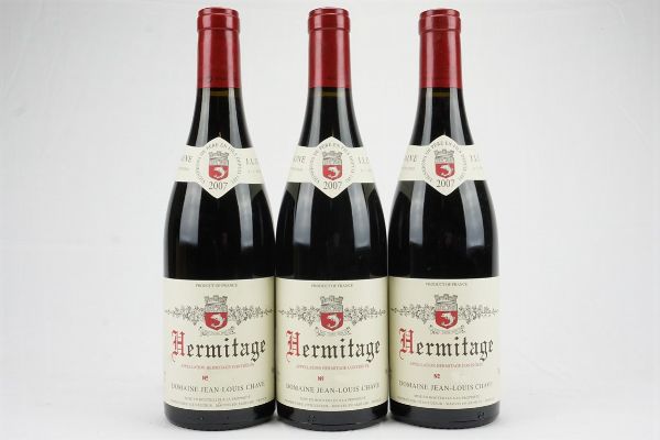 Hermitage Domaine Jean-Louis Chave 2007  - Asta Il Fascino e l'Eleganza - Un percorso tra i migliori Vini italiani e francesi - Associazione Nazionale - Case d'Asta italiane