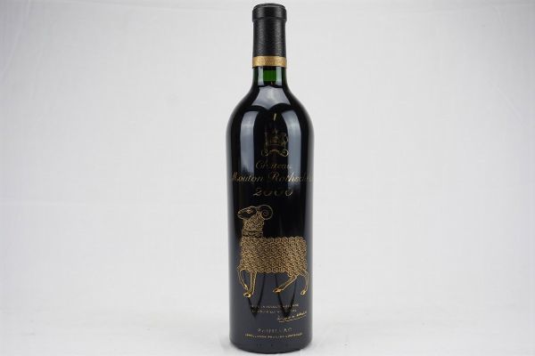 Château Mouton Rothschild 2000  - Asta Il Fascino e l'Eleganza - Un percorso tra i migliori Vini italiani e francesi - Associazione Nazionale - Case d'Asta italiane