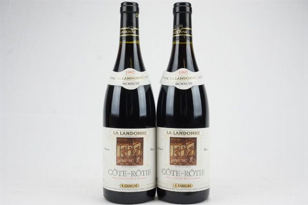 Côte-Rôtie La Landonne E. Guigal 1997  - Asta Il Fascino e l'Eleganza - Un percorso tra i migliori Vini italiani e francesi - Associazione Nazionale - Case d'Asta italiane