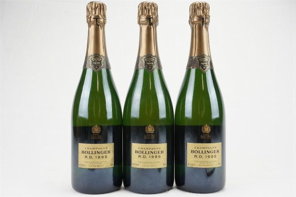 Bollinger R.D. 1995  - Asta Il Fascino e l'Eleganza - Un percorso tra i migliori Vini italiani e francesi - Associazione Nazionale - Case d'Asta italiane