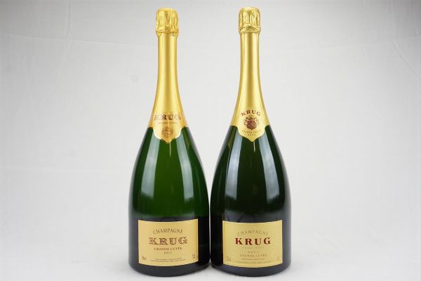 Krug Grande Cuvée  - Asta Il Fascino e l'Eleganza - Un percorso tra i migliori Vini italiani e francesi - Associazione Nazionale - Case d'Asta italiane