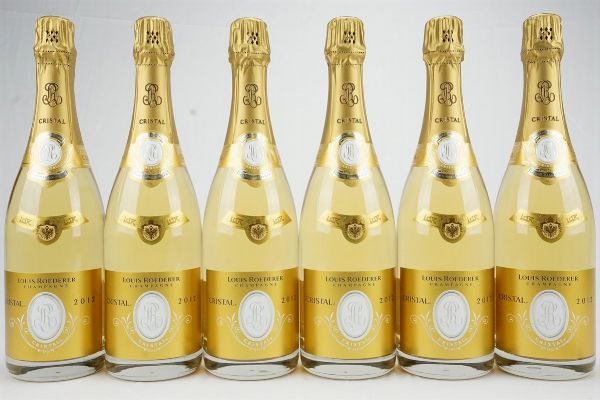 Cristal Louis Roederer 2012  - Asta Il Fascino e l'Eleganza - Un percorso tra i migliori Vini italiani e francesi - Associazione Nazionale - Case d'Asta italiane