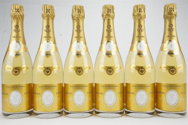 Cristal Louis Roederer 2012  - Asta Il Fascino e l'Eleganza - Un percorso tra i migliori Vini italiani e francesi - Associazione Nazionale - Case d'Asta italiane