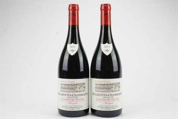 Ruchottes Chambertin Clos des Ruchottes Domaine Armand Rousseau 2015  - Asta Il Fascino e l'Eleganza - Un percorso tra i migliori Vini italiani e francesi - Associazione Nazionale - Case d'Asta italiane