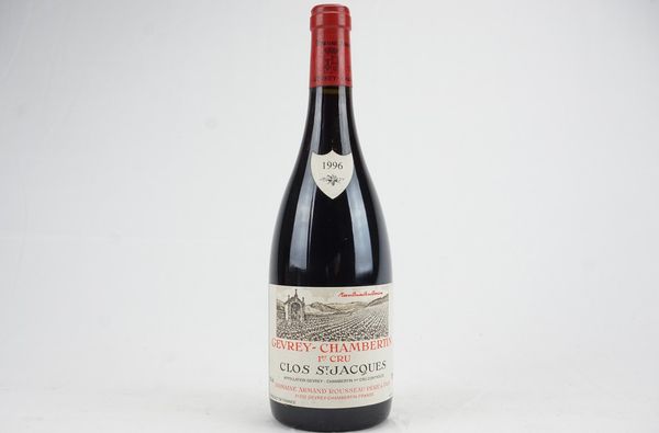 Gevrey-Chambertin Clos Saint Jacques Domaine Armand Rousseau 1996  - Asta Il Fascino e l'Eleganza - Un percorso tra i migliori Vini italiani e francesi - Associazione Nazionale - Case d'Asta italiane