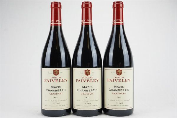 Mazis-Chambertin Domaine Faiveley 2017  - Asta Il Fascino e l'Eleganza - Un percorso tra i migliori Vini italiani e francesi - Associazione Nazionale - Case d'Asta italiane