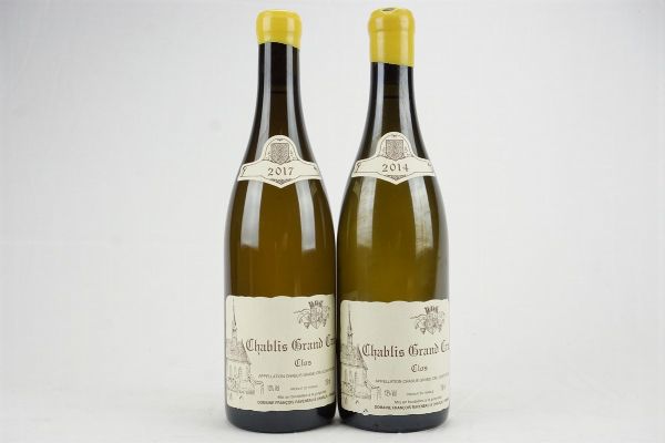 Chablis Clos Domaine Raveneau  - Asta Il Fascino e l'Eleganza - Un percorso tra i migliori Vini italiani e francesi - Associazione Nazionale - Case d'Asta italiane