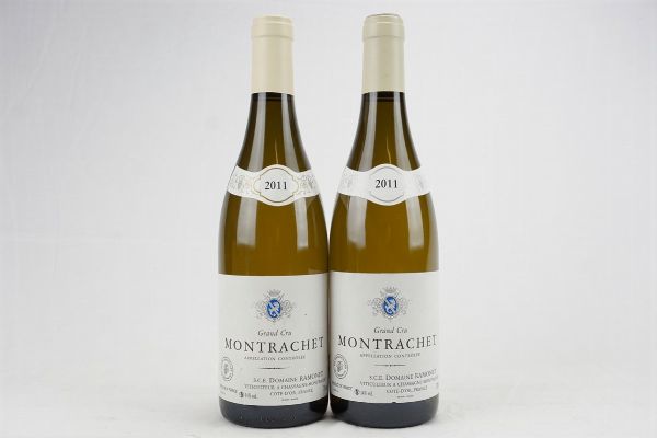 Montrachet Domaine Ramonet 2011  - Asta Il Fascino e l'Eleganza - Un percorso tra i migliori Vini italiani e francesi - Associazione Nazionale - Case d'Asta italiane