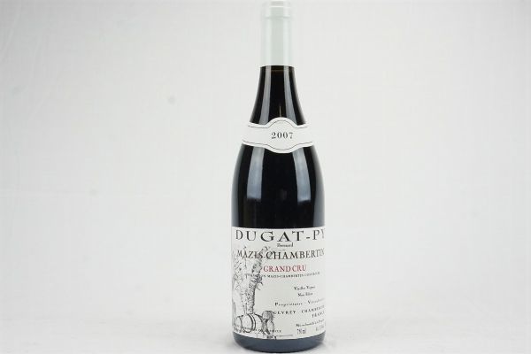 Mazis-Chambertin Domaine Dugat-Py 2007  - Asta Il Fascino e l'Eleganza - Un percorso tra i migliori Vini italiani e francesi - Associazione Nazionale - Case d'Asta italiane