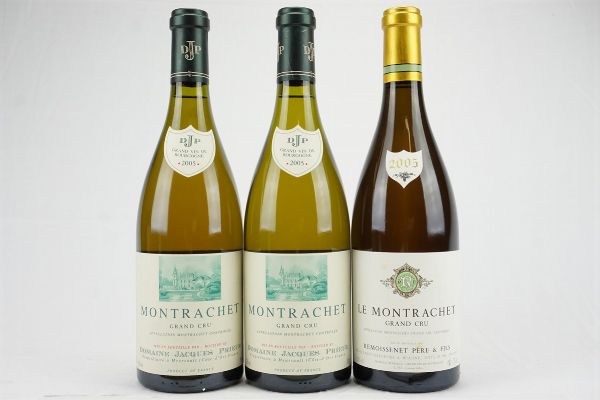 Selezione Montrachet 2005  - Asta Il Fascino e l'Eleganza - Un percorso tra i migliori Vini italiani e francesi - Associazione Nazionale - Case d'Asta italiane